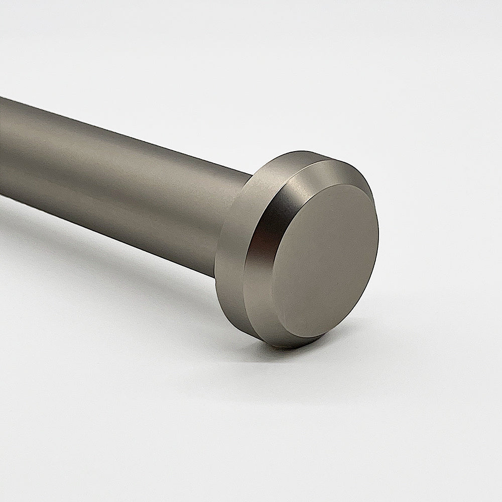Metal Beveled Disc Finial