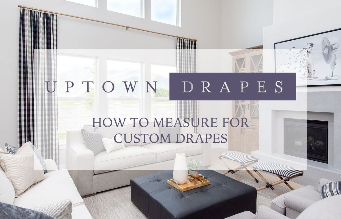 How to measure for drapes