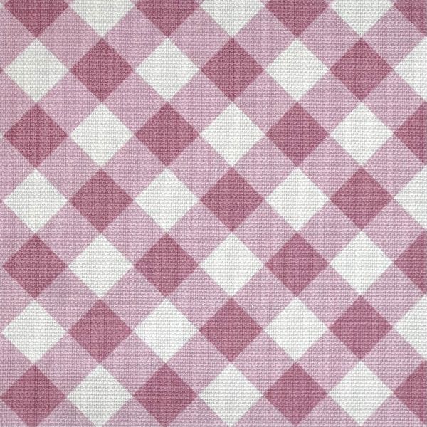 Gingham Check Cotton & Pink